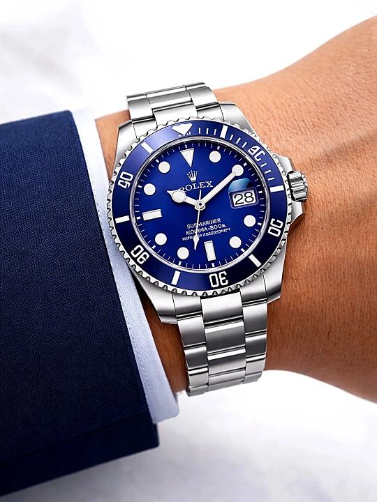 Erkaklar uchun sovg‘a to‘plam: Rolex soat + P9 simsiz naushnik