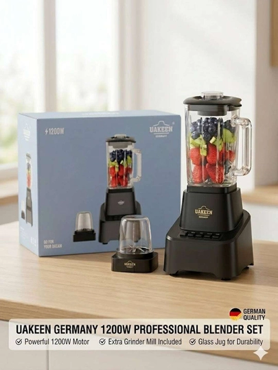 Uakeen Professional Blender Set (1200W) — 1998122-1474ОО-ЧЕРН