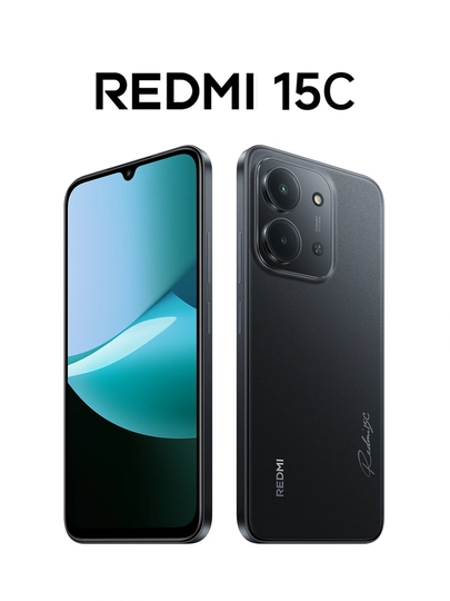 Смартфон Redmi 15C 4/128Гб, 6/128Гб, 8/256Гб — VIRTU-REDMI15C-ЧЕРН-8/256