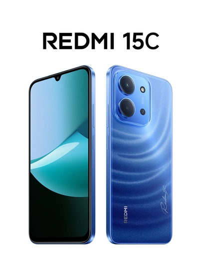 Смартфон Redmi 15C 4/128Гб, 6/128Гб, 8/256Гб — VIRTU-REDMI15C-СИНИЙ-6/128