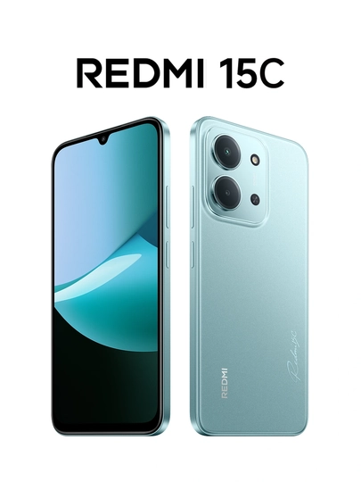 Смартфон Redmi 15C 4/128Гб, 6/128Гб, 8/256Гб — VIRTU-REDMI15C-ЗЕЛЕН-8/256
