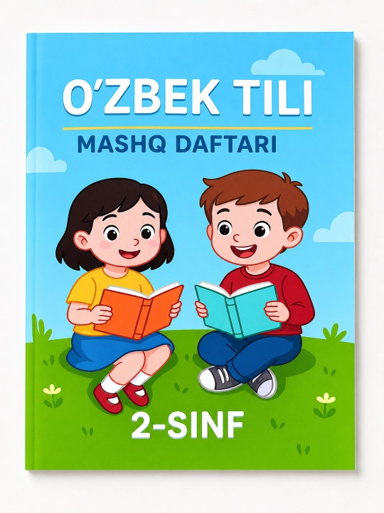 O'zbek tili - mashq daftari 2-sinf - D.Xidoyatova 2021 yil "Respublika ta'lim markazi"