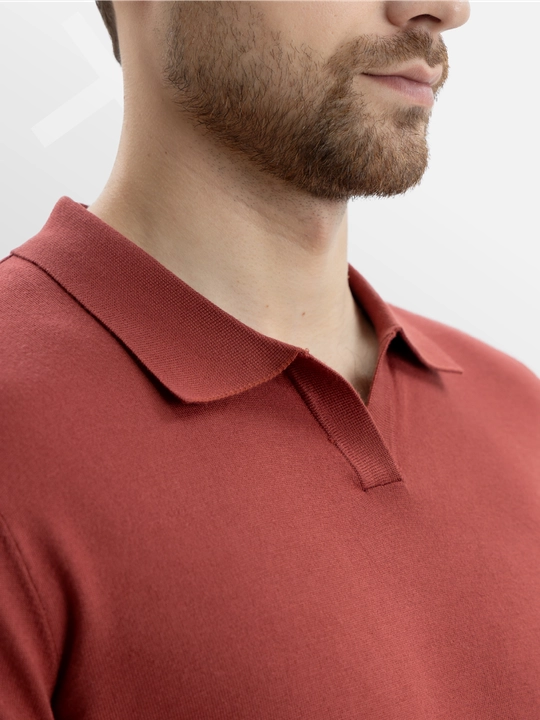 TERRA PRO Erkaklar polosi, finka, 100% bambuk SS26BS2-29-22434