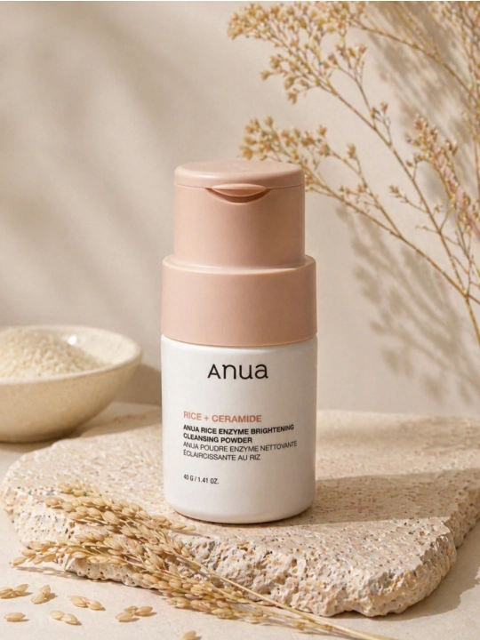 ANUA Rice Enzyme Brightening Cleansing Powder 40g fermentli pudra - 
