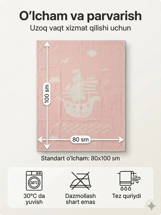 Детский плед Beyond Home 100x120 см, мягкий муслиновый плед для малышей