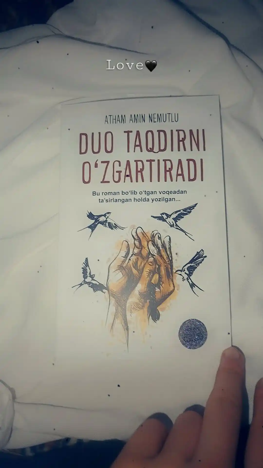 Duo taqdirni o'zgartiradi. Atham Amin Nemutlu: Gologrammali. Diniy qo‘mita ruhsati bor