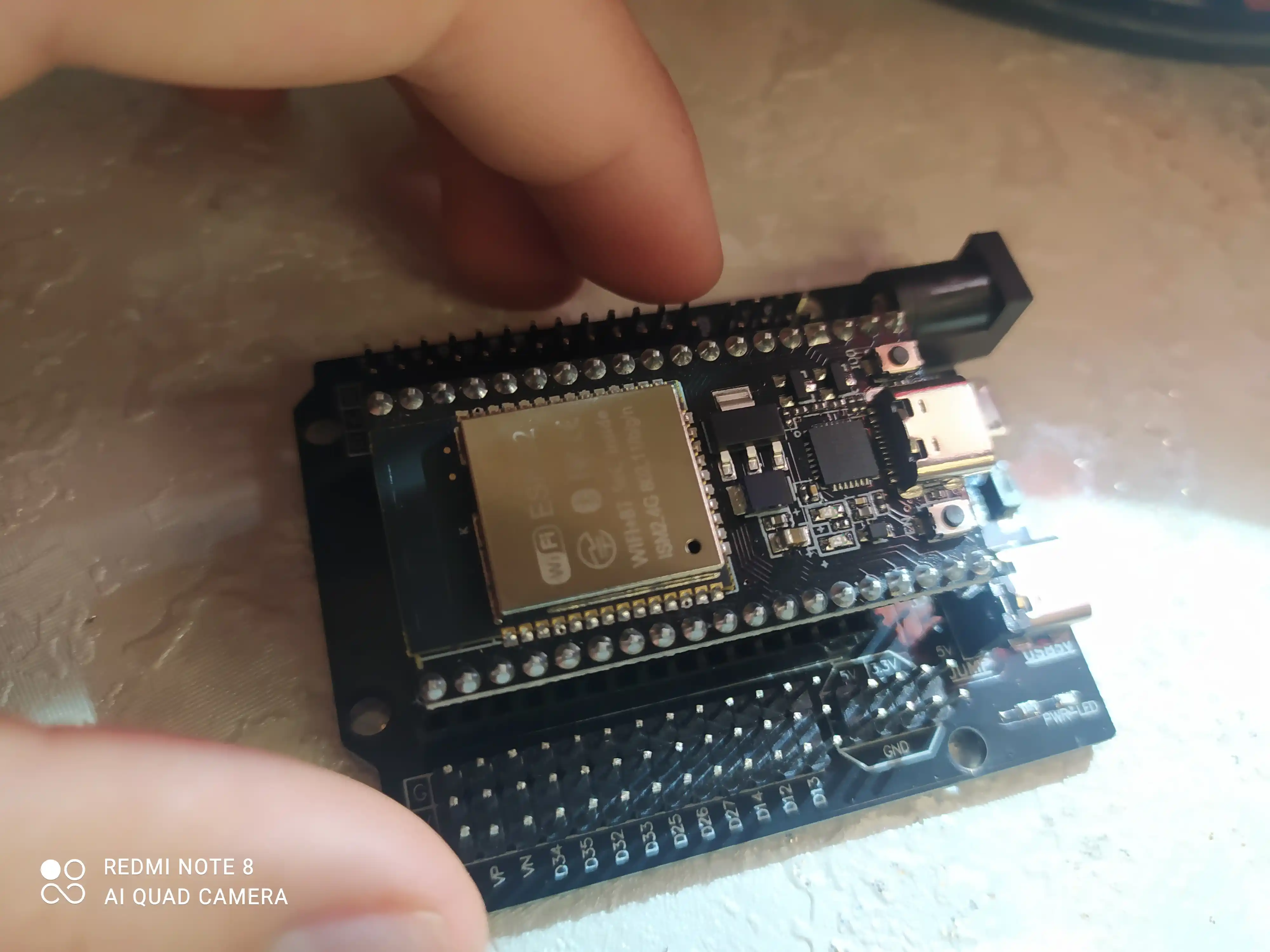 Плата расширения питания ESP32 DEVKIT V1