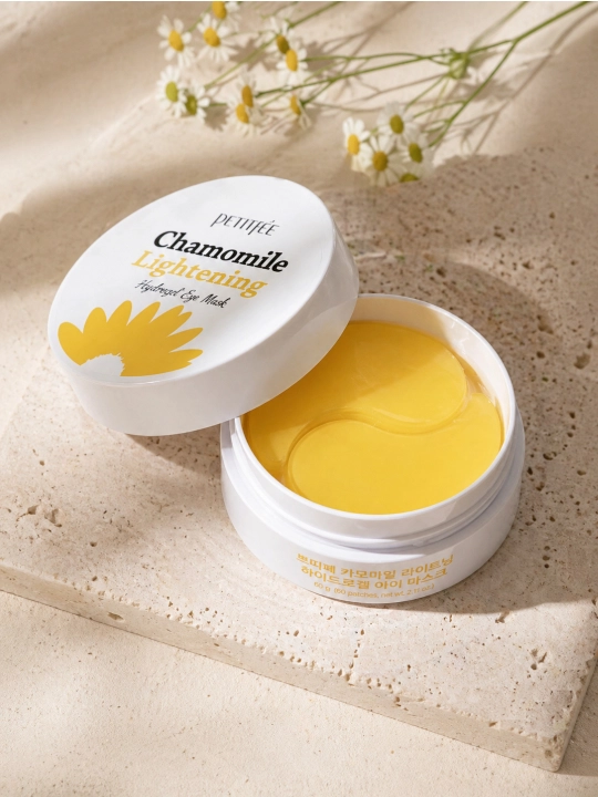 Petitfee Chamomile Lightening Eye Patch 60 dona ko‘z osti patchlari - 