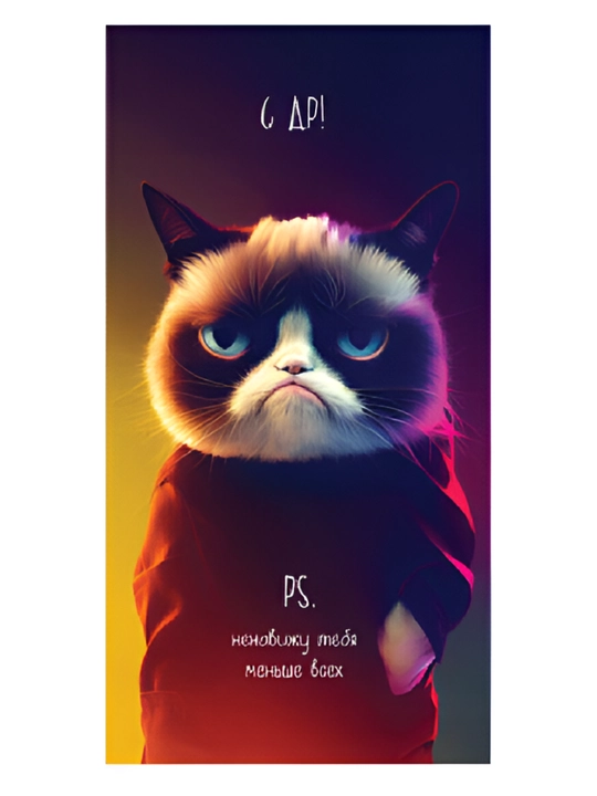 Конверт для денег MESHU "Cats", 85х164 мм - 