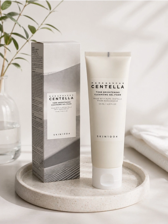 SKIN1004 Madagascar Centella Tone Brightening Gel Foam 125ml yuz yuvish geli - 