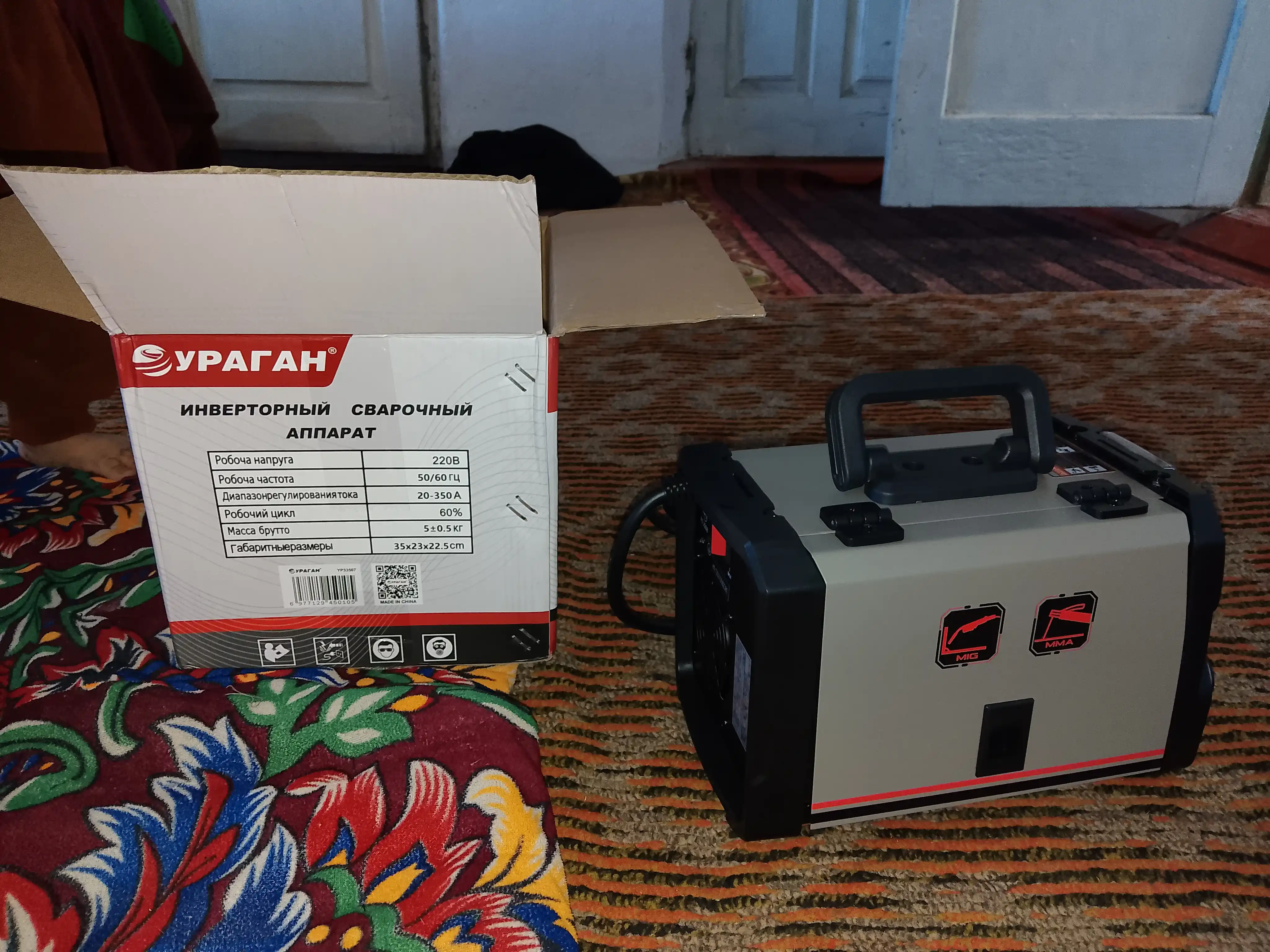 Uragan MIG350 payvandlash yarim avtomati - "ustalar tanlovi": tez va ishonchli payvandlash