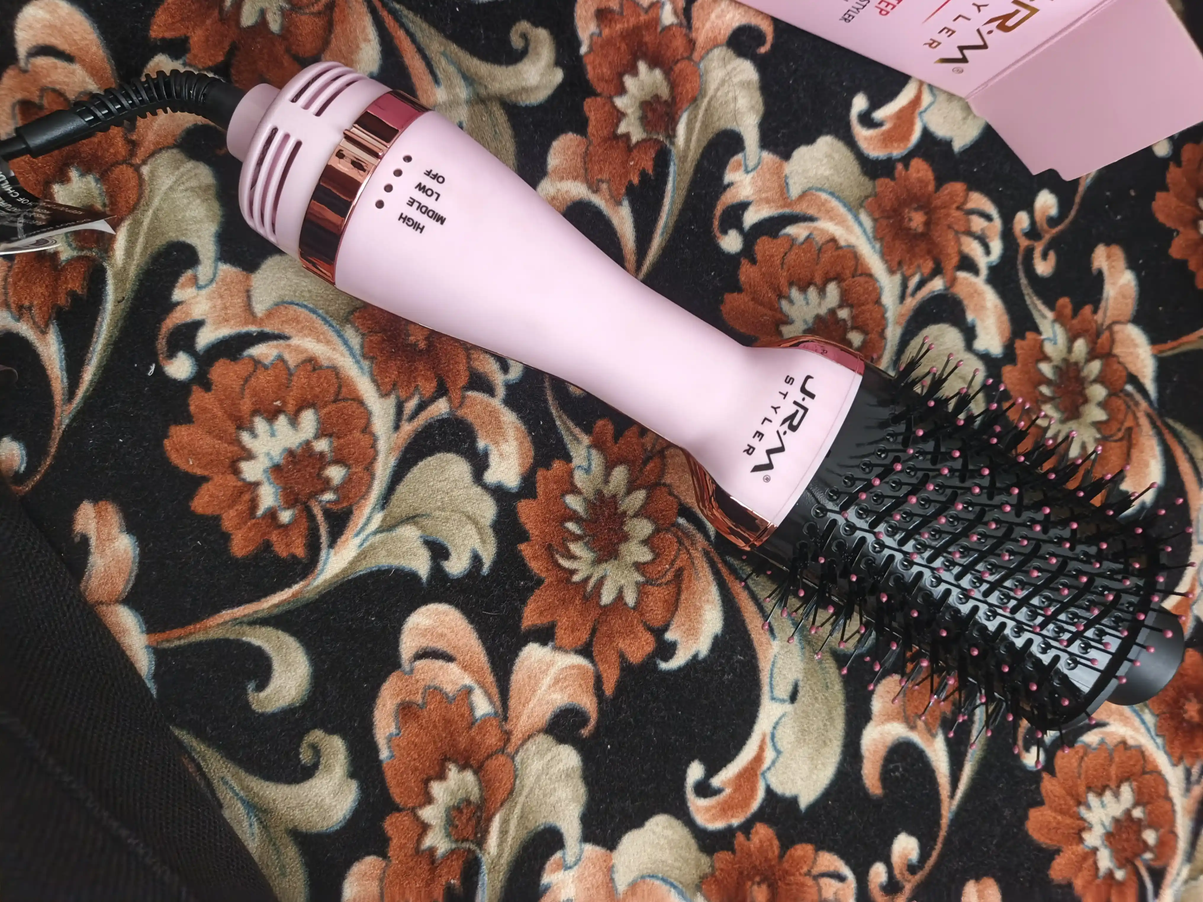 Soch quritish uchun taroq fen, tez soch turmaklash uchun JRM BRUSH, 3 tasi 1 da