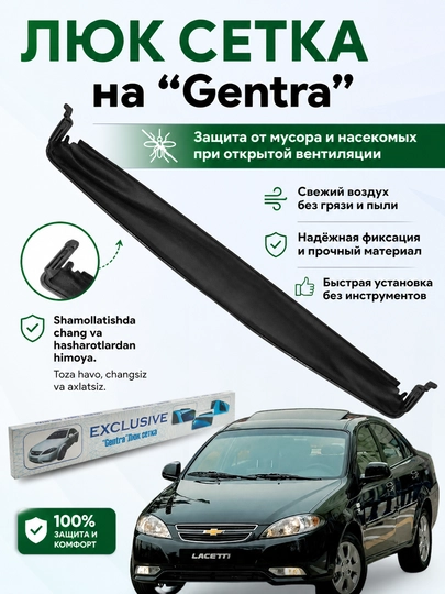 Сетка на люк Gentra — защита от пыли, листьев и насекомых — SHOPSSS-LYUKSETKA