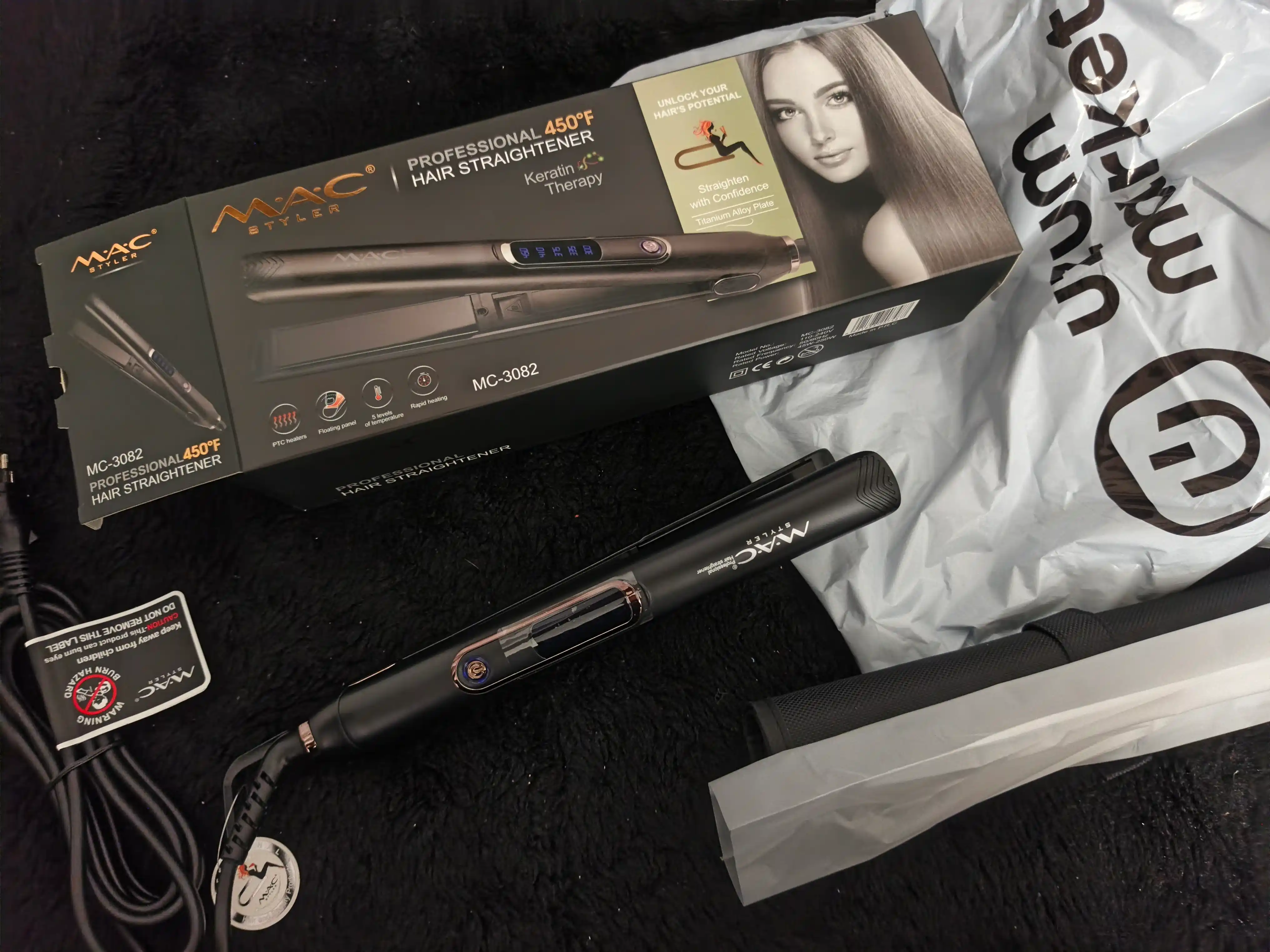 MAC professional soch tekkislovchi dazmol