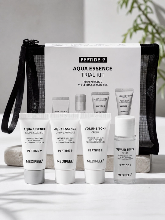 MEDI-PEEL Peptide 9 Aqua Essence mini to‘plami namlantiruvchi parvarish - 