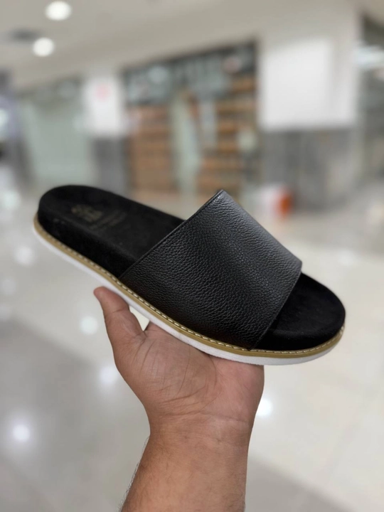 Мужские тапочки Brunello Cucinelli, летние тапочки из натуральной кожи, 39-43