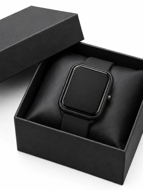Умные часы Smart Watch с белым ремешком, квадратным экраном, спортрежимом и сном