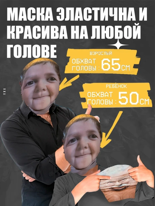 Kарнавальные маска 360°, маска для пранка, вечеринки и розыгрышей, хэллоуина, смешная маска