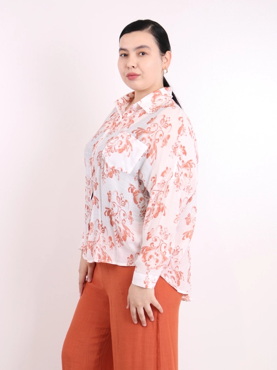 Ayollar uchun printli kimono va keng shim oversize kostyum