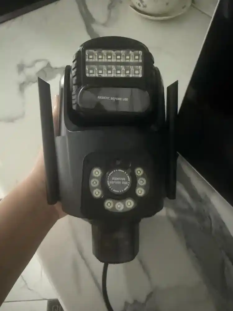 WiFi / 4G tashqi kuzatuv kamerasi, V380 / ICSee, tungi ko‘rish, harakat sensori