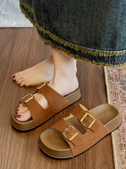 Ayollar uchun yozgi sandal-poyabzal - 