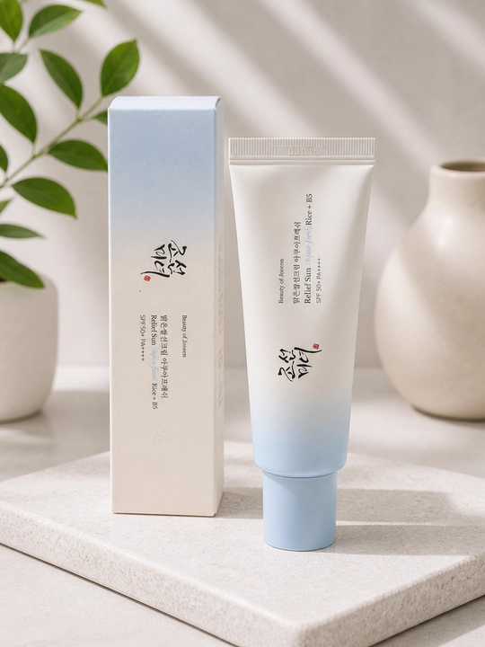 Beauty of Joseon Relief Sun Aqua Fresh Rice B5 SPF quyoshdan himoya kremi - 