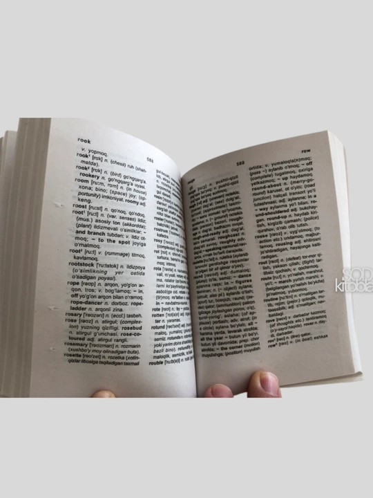 English- Uzbek dictionary, ore thean 35000 words and phrases