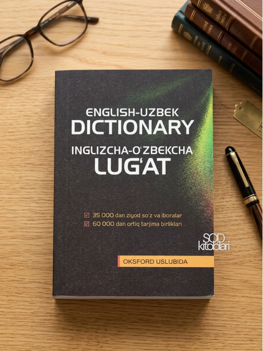 English- Uzbek dictionary, ore thean 35000 words and phrases - 