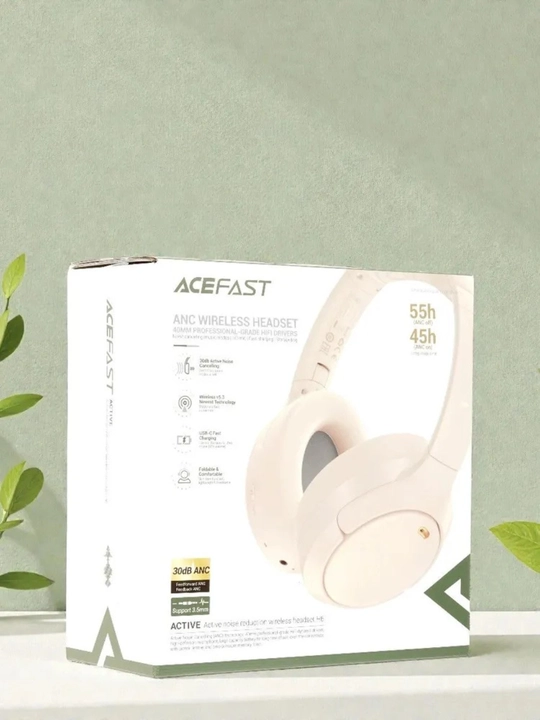 ACEFAST H6 ANC simsiz quloqchin, 30dB shovqin bekor qilish, 55 soat