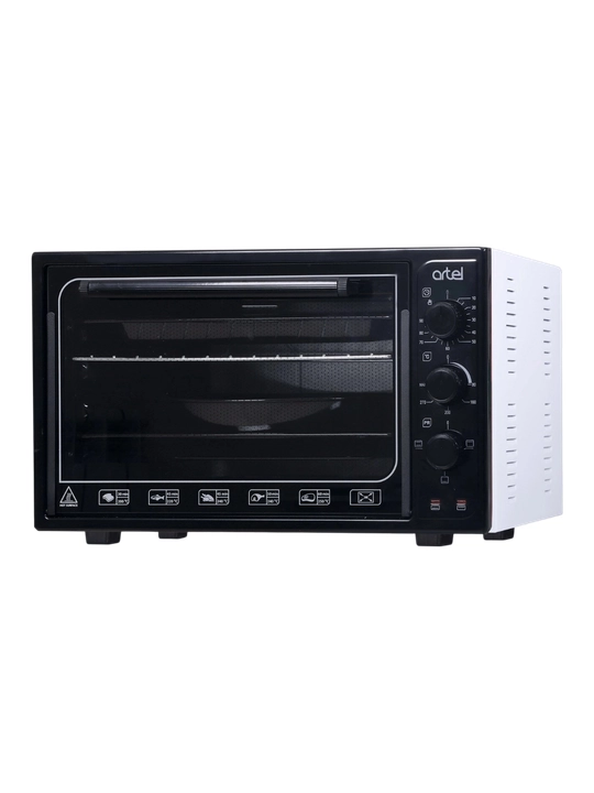 Мини-печь Artel MD-3618 L Black-White Люкс, электрическая, компактная и мощная - 