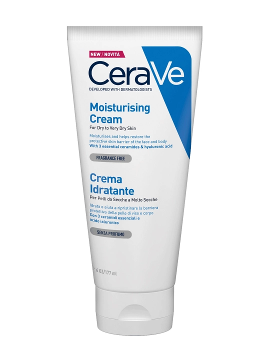 CERAVE quruq va juda quruq teri uchun namlantiruvchi krem 177 ml