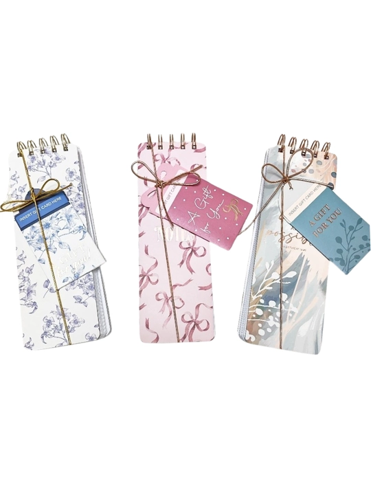 Bloknot kreativ va gulli, 13 x 19 sm, qizlar uchun chiroyli planner, 110b, marmar blaknot