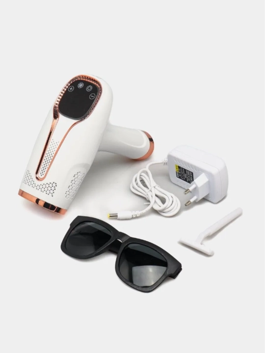 Fotoepilyator Babyverse, yuz va tana professional lazerli epilyator, sovutish tizimi bilan