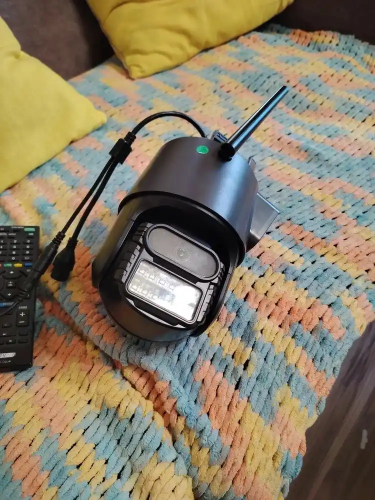 WiFi / 4G tashqi kuzatuv kamerasi, V380 / ICSee, tungi ko‘rish, harakat sensori