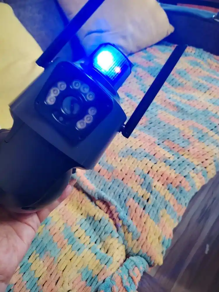 WiFi / 4G tashqi kuzatuv kamerasi, V380 / ICSee, tungi ko‘rish, harakat sensori