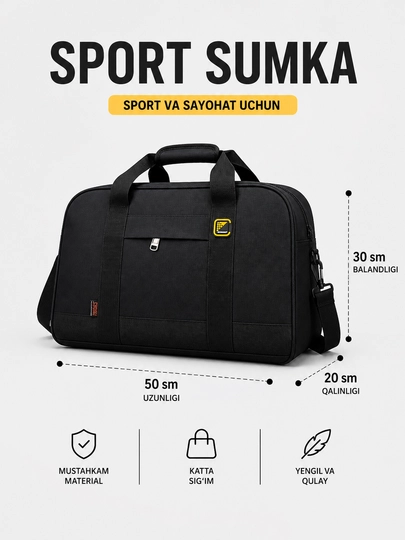 Спортивная сумка, дорожная сумка, сумка для путешествий, качественная мужская и женская — NELLAUZ-DAROJNIY02-ХРОМ