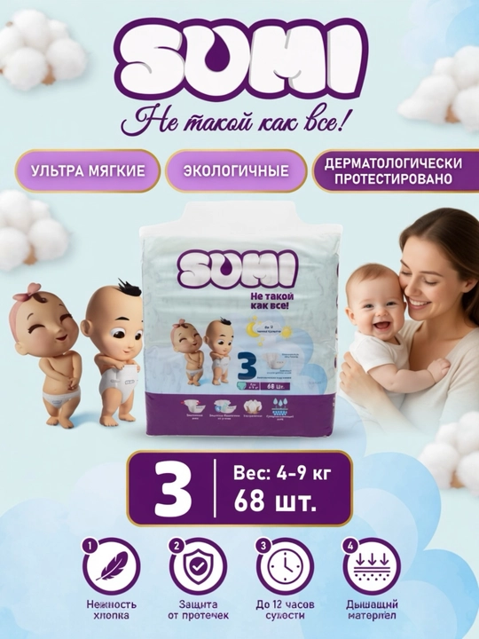 Sumi bolalar tagliklari barcha o‘lchamlarda