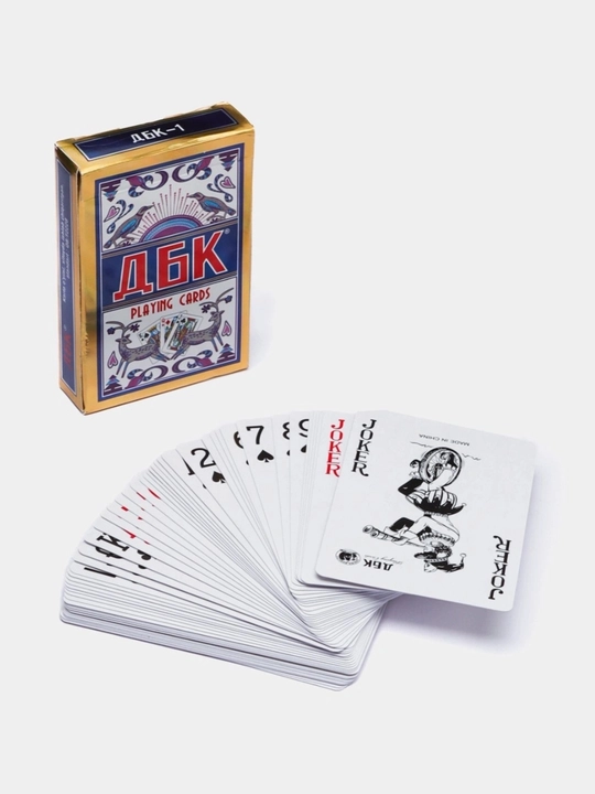 Poker uchun karta, o'yin uchun karta, DBK - 