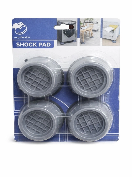 Антивибрационная резиновая подставка Shock pad для стиральной машины  - 