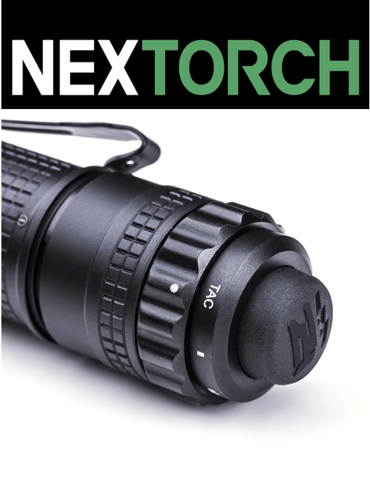 Nextorch TA30C Tactical Kit taktik fonar — 1600 lumen, stroboskop, zarbali, akkumulyator