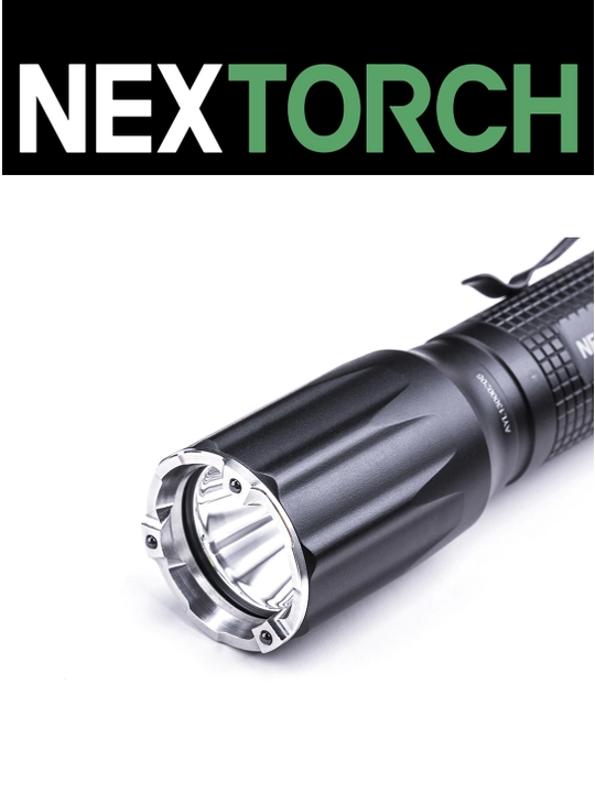 Nextorch TA30C Tactical Kit taktik fonar — 1600 lumen, stroboskop, zarbali, akkumulyator