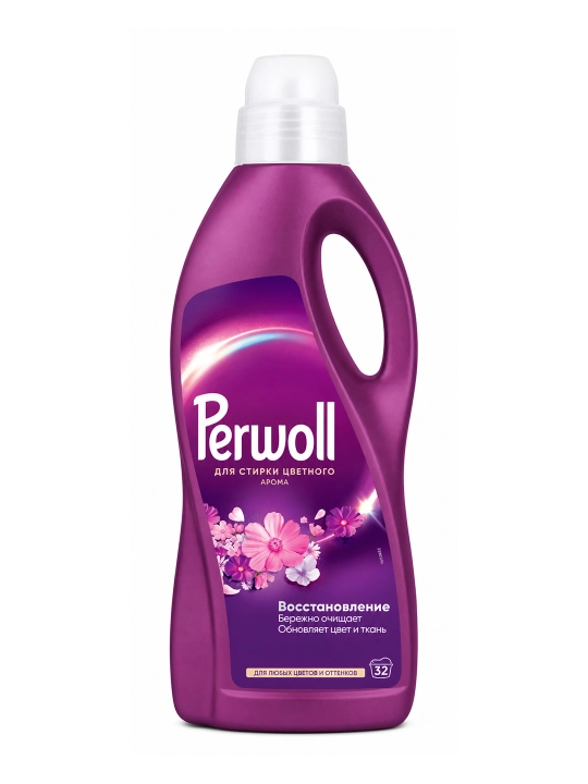PERWOLL Yuvish uchun gel Qayta tiklash rang uchun 1,8l