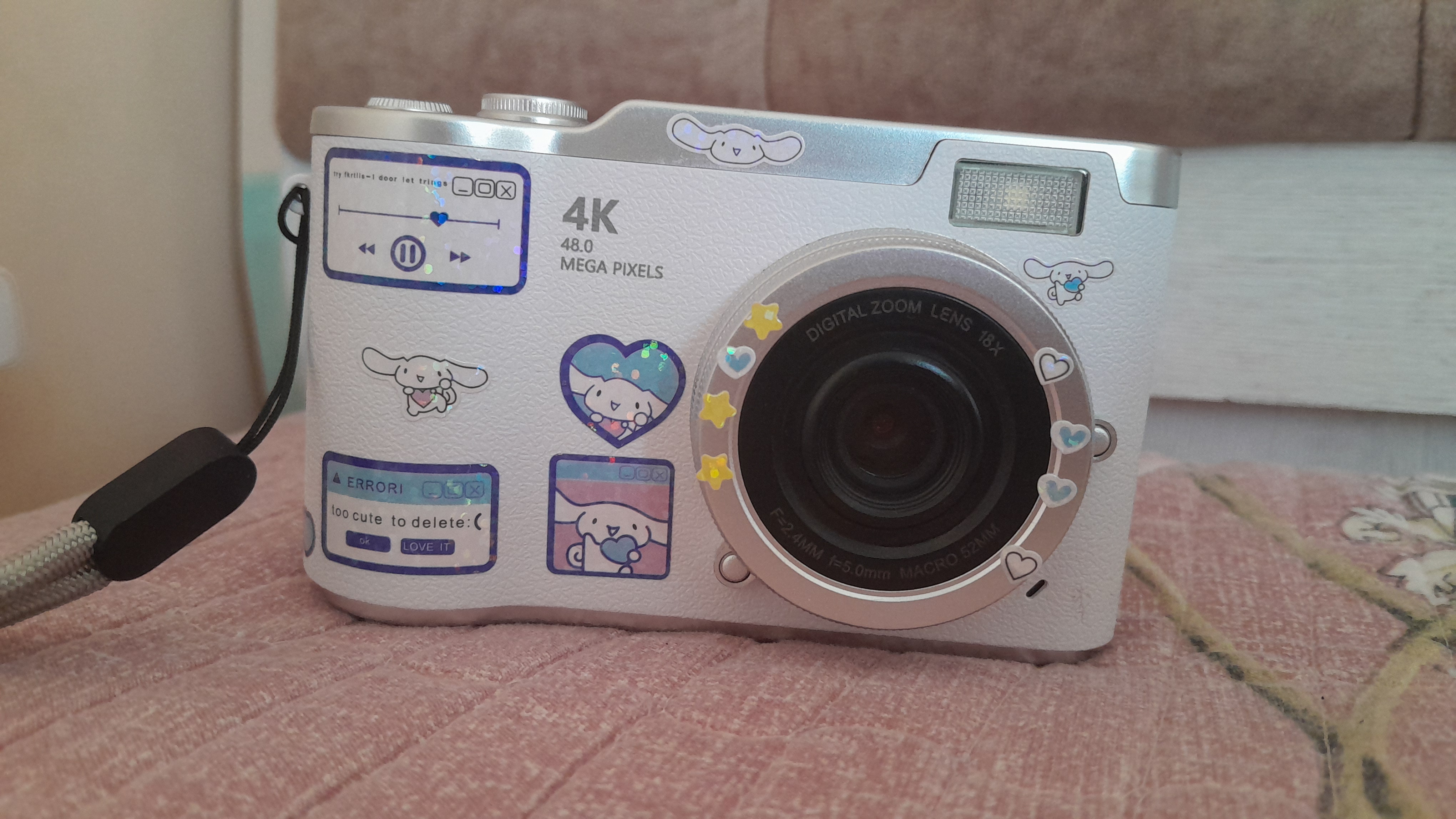 32 GB, xotira kartasi bilan bolalar raqamli retro kamerasi