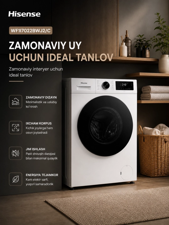 Стиральная машина WF117022BWJ2/C. Загрузочная способность: 7 кг. Энергоэффективность: A++