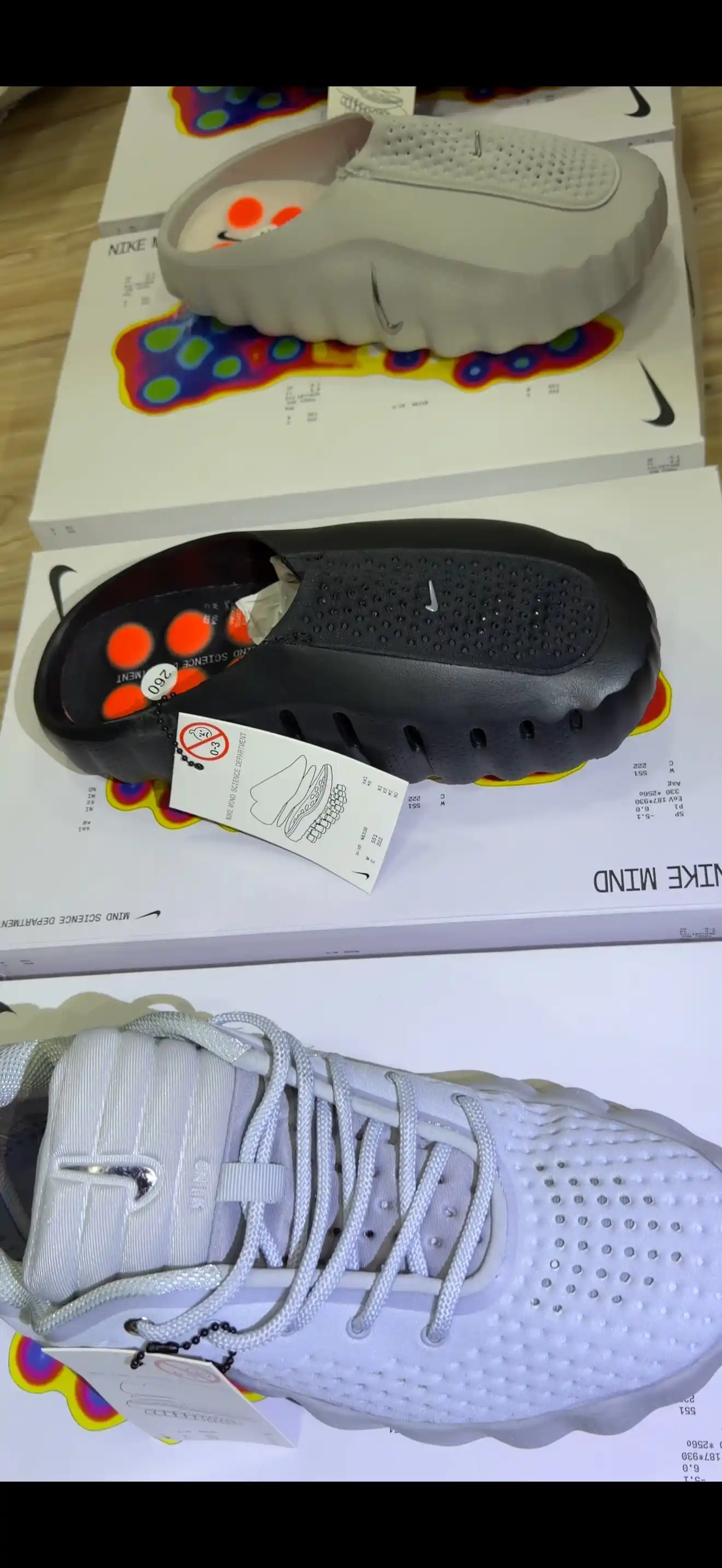 Nike Mind 002/001 yumshoq yostiqli nafas oladigan krossovkalar engil va qulay