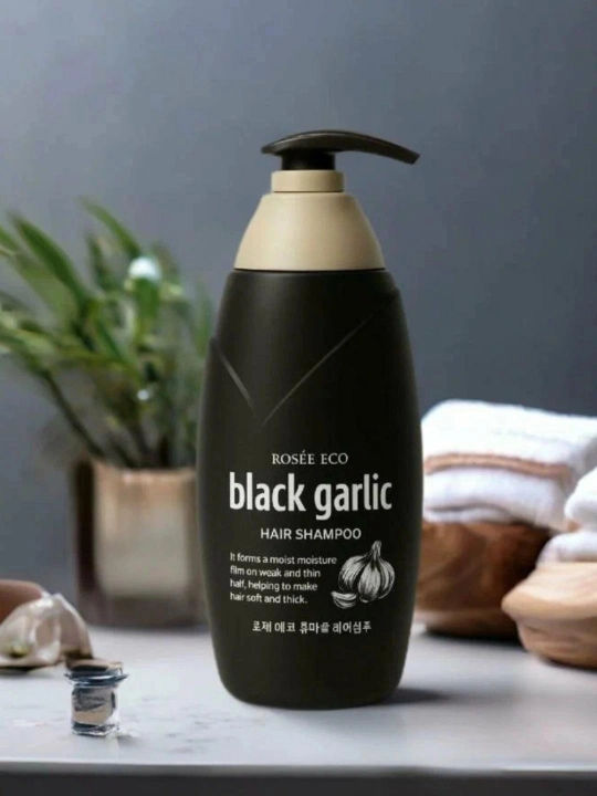 Rosse Eco Aloe, Eco Argan, Black garlic koreya shampuni barcha turdagi sochlar uchun - 