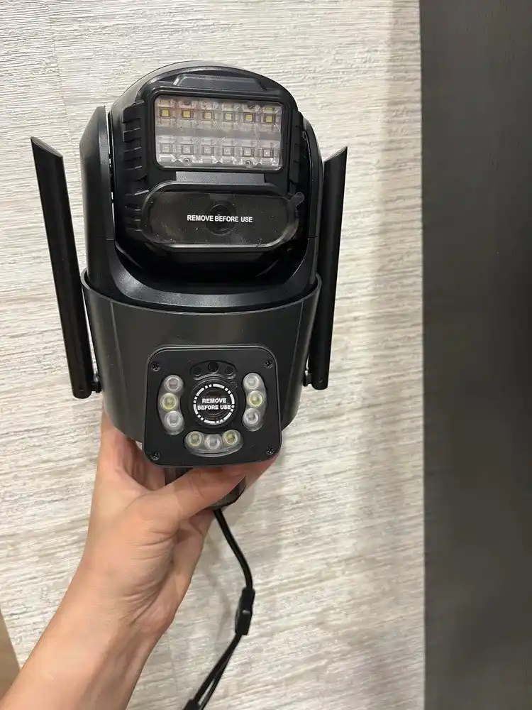 WiFi / 4G tashqi kuzatuv kamerasi, V380 / ICSee, tungi ko‘rish, harakat sensori