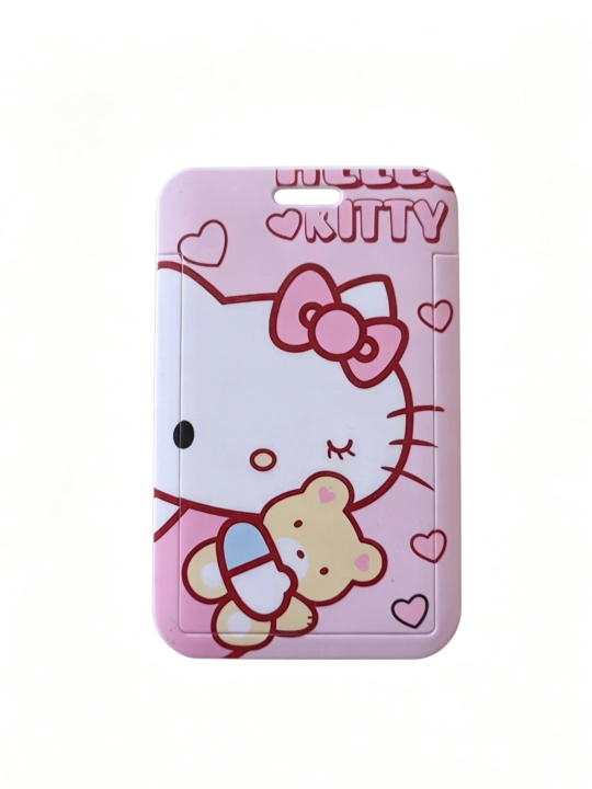 Аниме катрхолдер + брелок, для id карт, банк карты Hello Kitty - 