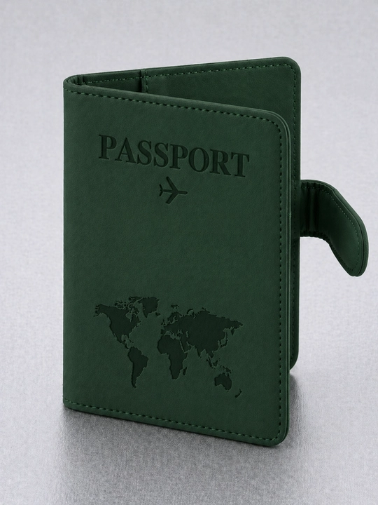 Travel eko-charm pasport g‘ilofi, yopiladigan, 9 ta cho‘ntakli - 