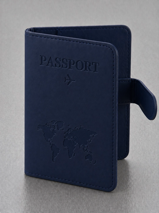 Travel eko-charm pasport g‘ilofi, yopiladigan, 9 ta cho‘ntakli - 